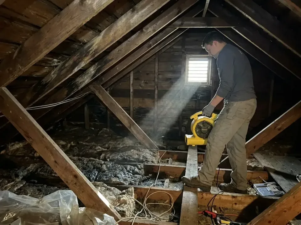 attic-water-damage-drying-proc-007 — frequently asked questions, Emergency Water Extraction & 24/7 Flood Response in Gonzale…